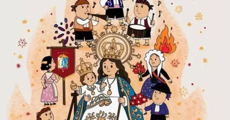 Cartel oficial Hogueras de Alicante 2026 María Martínez Esteban