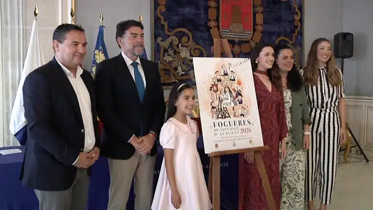 Presentacion cartel de Hogueras 2026